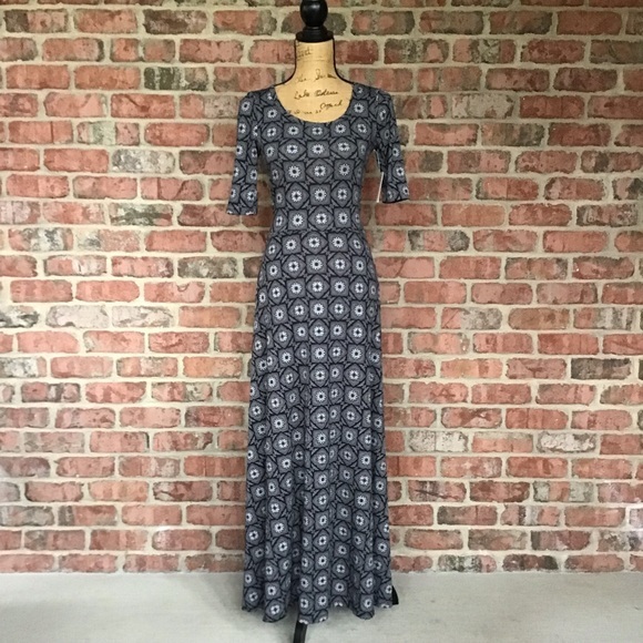 Dress Maxi A-Line LuLaRoe Ana XS 2-4 NWT - Picture 2 of 14